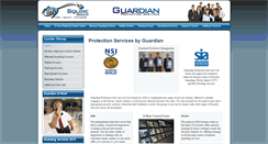 Desktop Screenshot of guardianprotectionservices.co.uk